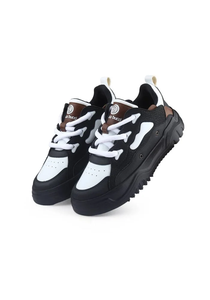 Bacca Bucci Black OG TerraForge Low-Top Series bold Street-Ready Sneakers for Men | Best Price UAE